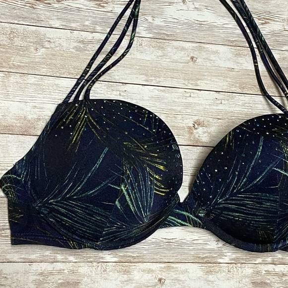 Victoria’s Secret Bombshell Rhinestone Bling Bikini Top 34C - Picture 4 of 9